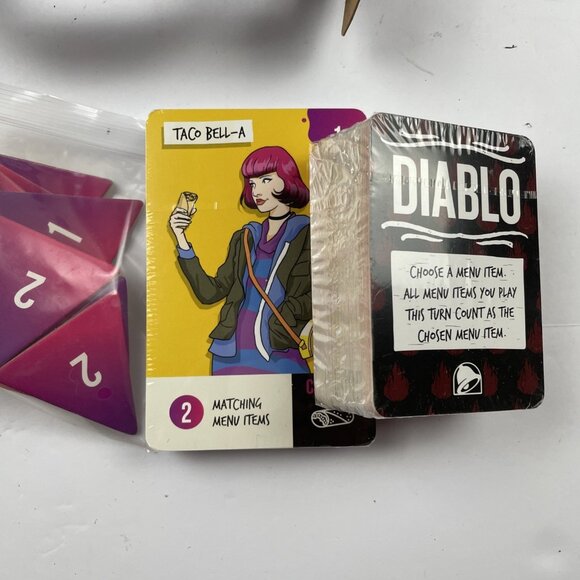 Taco Bell Party Pack Card Game Night Friends & Family Food Themed Board Game - Picture 3 of 6